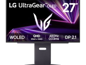 27GX790A B.AFB LG UltraGear 27 inch QHD OLED 480Hz Gaming Monitor wr 01a 1 27GX790A B.AFB LG UltraGear 27 inch QHD OLED 480Hz Gaming Monitor wr 01a 1