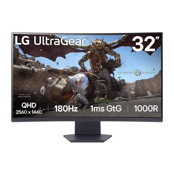 32GS60QC B.AFBQ LG 32 Ultragear QHD Curved Gaming Monitor FreeSync 180Hz 1ms wr 01a 1 32GS60QC B.AFBQ LG 32 Ultragear QHD Curved Gaming Monitor FreeSync 180Hz 1ms wr 01a 1