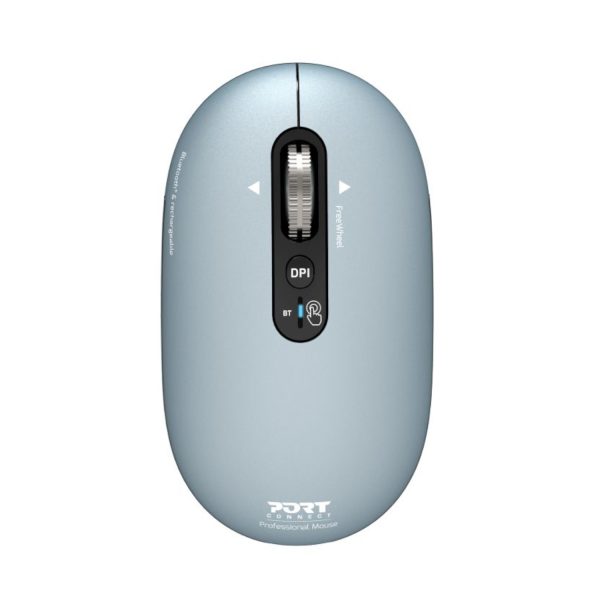 910500_Port-Connect-PURE-MAC-Rechargeable-Wireless-Bluetooth-Mouse-Storm_wr_01-1.jpg Port Connect PURE MAC Rechargeable Wireless and Bluetooth Mouse - Storm