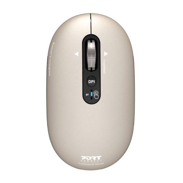 910504_Port-Connect-PURE-MAC-Rechargeable-Wireless-Bluetooth-Mouse-Pearle_wr_01-1.jpg Port Connect PURE MAC Rechargeable Wireless and Bluetooth Mouse - Pearl
