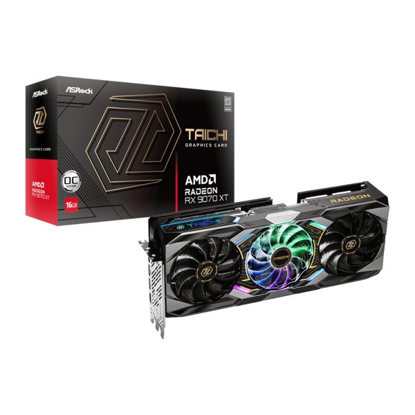 ASRock RX9070XTTAICHI16GOC wr 01a 1 ASRock RX9070XTTAICHI16GOC wr 01a 1