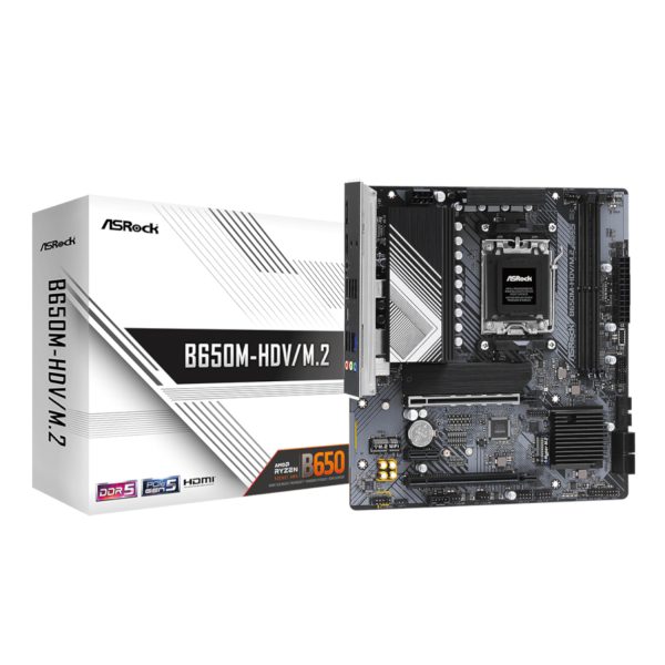 B650M HD VM.2 ASROCK B650M HDV M.2 AM5 M ATX 2X DDR5 wr 01 1 B650M HD VM.2 ASROCK B650M HDV M.2 AM5 M ATX 2X DDR5 wr 01 1