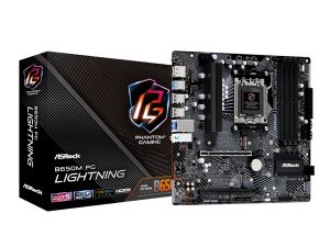 B650M PG LIGHTNING ASRock B650M PG Lightning AMD AM5 Micro ATX Motherboard wr 01a 1