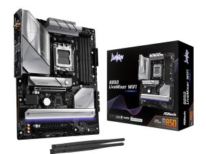 B850LIVEMIXERWIFI ASRock B850 LiveMixer WiFi AM5 ATX Gaming Motherboard wr 01 1