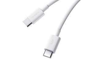 BHR0878GL Xiaomi 3A Braided USB Type C to USB Type C Cable 1M White wr 01a 1