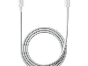 BHR087KGL Xiaomi 6A Braided USB Type C to USB Type C Cable 1m White wr 01 1 BHR087KGL Xiaomi 6A Braided USB Type C to USB Type C Cable 1m White wr 01 1