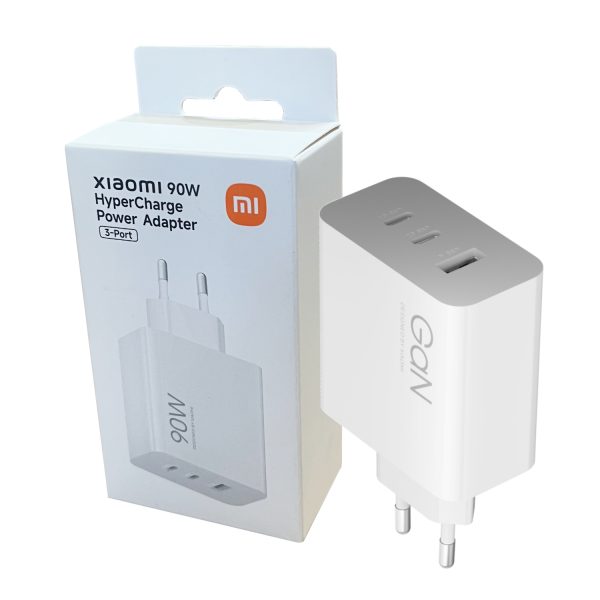 BHR087MEU Xiaomi 90W HyperCharge 3 Port Fast Charger – White wr 05a 1 BHR087MEU Xiaomi 90W HyperCharge 3 Port Fast Charger – White wr 05a 1
