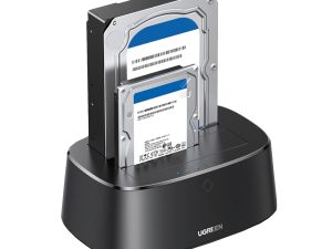 CM198 50857 UGreen CM198 3.5 2.5 inch SATA HDD SDD USB3.0 Docking Station wr 01