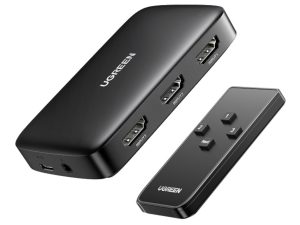 CM332 80125 UGreen CM332 3 in 1 HDMI 1.4 Switch 4K Black wr 01a 1 CM332 80125 UGreen CM332 3 in 1 HDMI 1.4 Switch 4K Black wr 01a 1