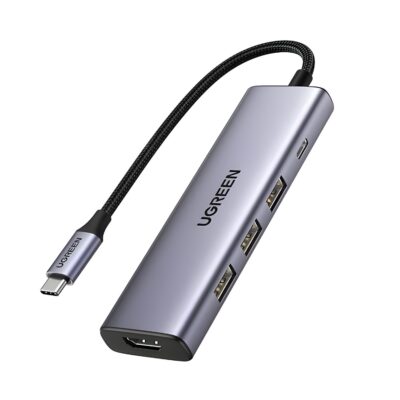 CM511-15596-wr-01-1.jpg UGREEN Revodok 5-in-1 Type-C Hub | 4K HDMI | Type-C | USB3.0