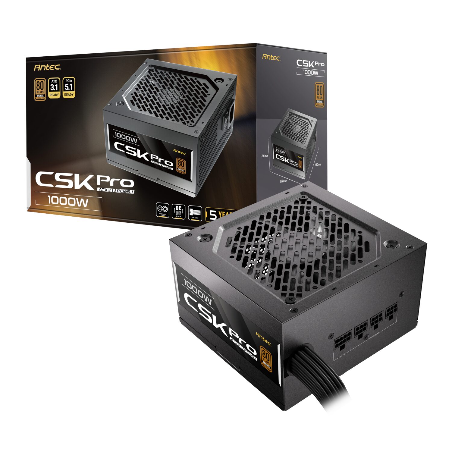 Semi-Modular power supplies