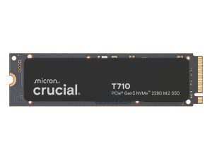 CT4000T710SSD8 Crucial T710 4TB M.2 NVMe Gen5 NAND SSD Black wr 01a 1 CT4000T710SSD8 Crucial T710 4TB M.2 NVMe Gen5 NAND SSD Black wr 01a 1