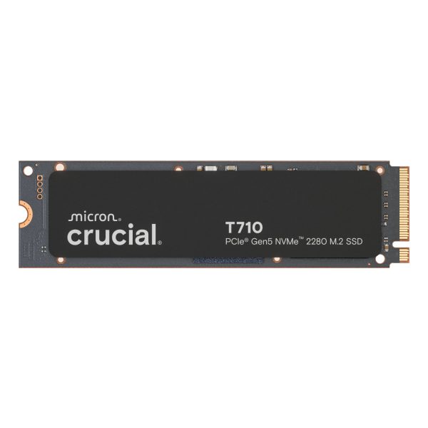 CT4000T710SSD8 Crucial T710 4TB M.2 NVMe Gen5 NAND SSD Black wr 01a 1 CT4000T710SSD8 Crucial T710 4TB M.2 NVMe Gen5 NAND SSD Black wr 01a 1