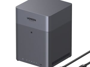 DH4300PLUS 85660 UGreen DH4300 PLUS 4 Bay NAS Storage Grey wr 01a 1 DH4300PLUS 85660 UGreen DH4300 PLUS 4 Bay NAS Storage Grey wr 01a 1