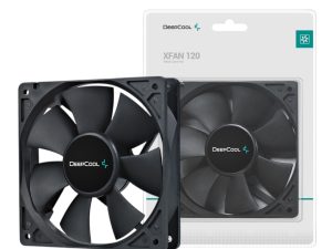 DP FDC XF120 DeepCool XFAN 120mm Case Fan Black wr 01 1 DP FDC XF120 DeepCool XFAN 120mm Case Fan Black wr 01 1