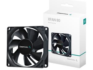 DP FDC XF80 DeepCool XFAN 80mm Case Fan Black wr 01 1 DP FDC XF80 DeepCool XFAN 80mm Case Fan Black wr 01 1