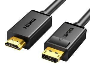 DP101-10202-wr-01-1.jpg UGREEN DP101 DisplayPort to 4K HDMI Cable 2m