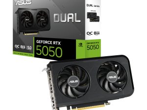 DUAL RTX5050 O8G Asus Nvidia GeForce RTX 5050 Dual OC 88G Graphics Card wr 01 1