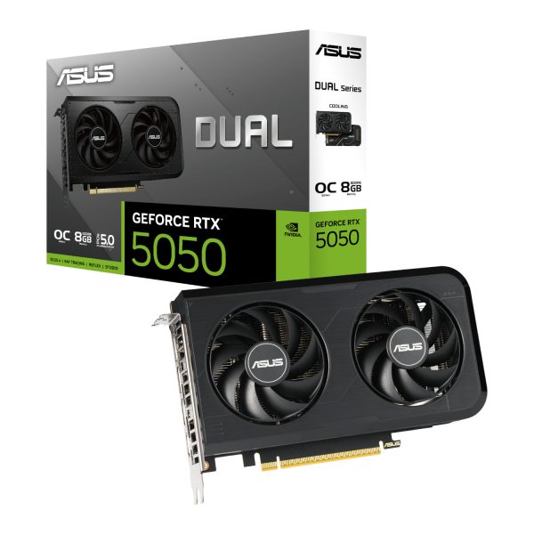 DUAL RTX5050 O8G Asus Nvidia GeForce RTX 5050 Dual OC 88G Graphics Card wr 01 1 DUAL RTX5050 O8G Asus Nvidia GeForce RTX 5050 Dual OC 88G Graphics Card wr 01 1
