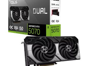 DUAL RTX5070 O12G ASUS Dual GeForce RTX 5070 12GB GDDR7 OC Edition Graphics Card wr 01a DUAL RTX5070 O12G ASUS Dual GeForce RTX 5070 12GB GDDR7 OC Edition Graphics Card wr 01a