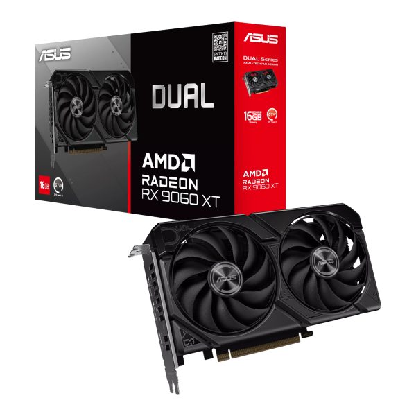 DUAL RX9060XT 16G Asus Dual Radeon RX 9060 XT 16GB GDDR6 Graphics Card wr 01 1 DUAL RX9060XT 16G Asus Dual Radeon RX 9060 XT 16GB GDDR6 Graphics Card wr 01 1