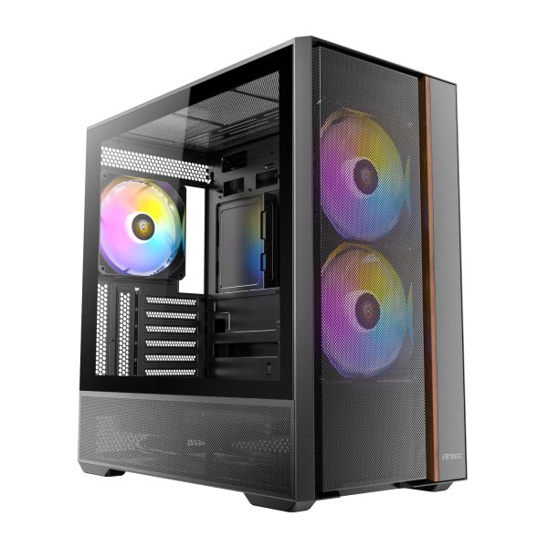 FLUX REAR Antec FLUX Rear ARGB ATX Mid Tower Gaming Chassis Black wr 01a 1 FLUX REAR Antec FLUX Rear ARGB ATX Mid Tower Gaming Chassis Black wr 01a 1