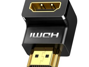 HD112 20109 UGreen HD112 HDMI 4K Male to Female Down angled Connector Black wr 01a 1 HD112 20109 UGreen HD112 HDMI 4K Male to Female Down angled Connector Black wr 01a 1