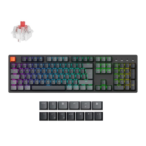 K10X H1 Keychron K10 QMK Full size RGB Wireless Custom Mechanical Keyboard V.2 Super RED Switch – Black wr 01a 1 K10X H1 Keychron K10 QMK Full size RGB Wireless Custom Mechanical Keyboard V.2 Super RED Switch – Black wr 01a 1