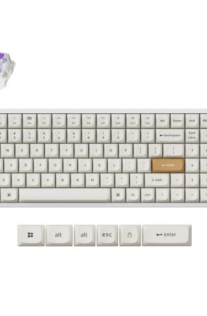 keychron-k4-he-96-magnetic-switch-hot-swap-rgb-wireless-keyboard-white-wood-aluminium