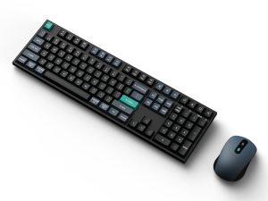 KCBD2 Keychron B36 Kybrd Mse Combo Black Green02 1 KCBD2 Keychron B36 Kybrd Mse Combo Black Green02 1