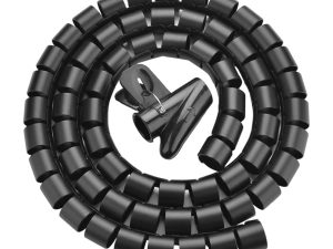 LP121 30820 UGreen LP121 Cable Protection Tube 25mm x 5M Black wr 01a 1
