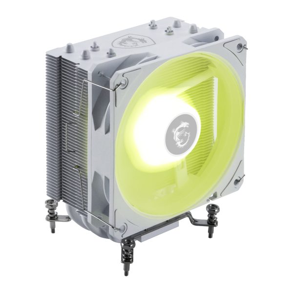 MAGCOREFROZRAA13WH MSI MAG Corefrozr AA13 120mm CPU Air Cooler White wr 01a 1 MAGCOREFROZRAA13WH MSI MAG Corefrozr AA13 120mm CPU Air Cooler White wr 01a 1
