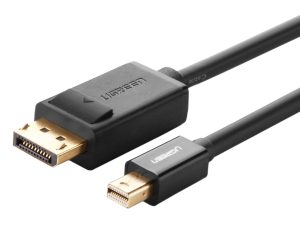 MD105 10477 UGREEN Mini DisplayPort to DisplayPort Cable 1.5m Black 1 MD105 10477 UGREEN Mini DisplayPort to DisplayPort Cable 1.5m Black 1