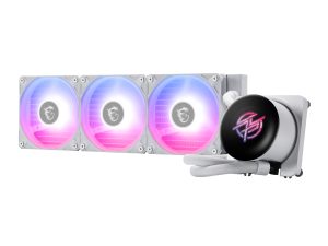 MPGCORELIQUIDP13360WH MSI MPG Coreliquid P13 360 AIO Liquid CPU Cooler White wr 01a 1 MPGCORELIQUIDP13360WH MSI MPG Coreliquid P13 360 AIO Liquid CPU Cooler White wr 01a 1