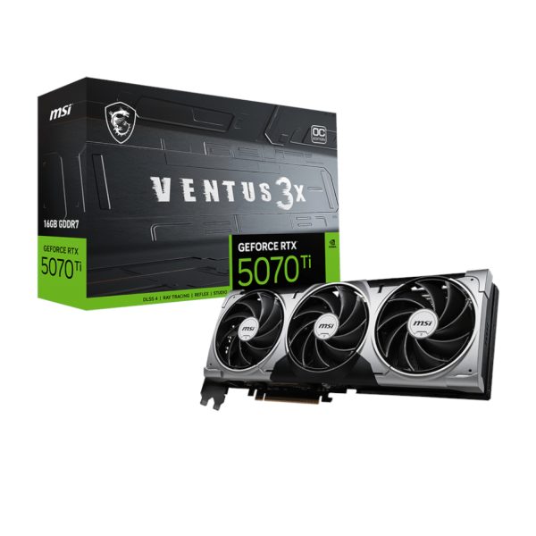 MSI RTX5070TIVENTUS3XOC16GB wr 01a 1 MSI RTX5070TIVENTUS3XOC16GB wr 01a 1