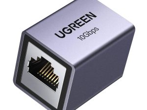 NW261 15117 UGreen NW261 RJ45 10Gbps Ethernet Extender Coupler Silver wr 01 1