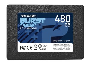 PBE480GS25SSDR Patriot Burst Elite 480GB 2.5 inch SATA III SSD Black wr 01 1 PBE480GS25SSDR Patriot Burst Elite 480GB 2.5 inch SATA III SSD Black wr 01 1