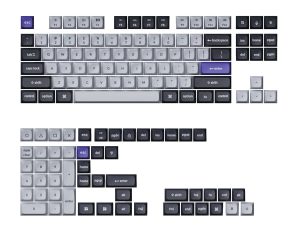 PBT 46 Keychron Double Shot KSA PBT Keycap Set Dark Grey White Smoke wr 01a 1 PBT 46 Keychron Double Shot KSA PBT Keycap Set Dark Grey White Smoke wr 01a 1