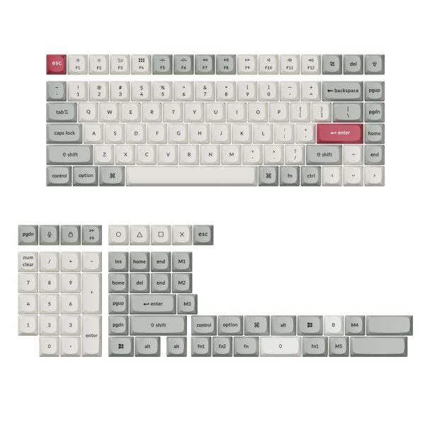 PBT 52 Keychron Double Shot PBT OSA Full Set Keycap Set – Retro wr 01a 1 PBT 52 Keychron Double Shot PBT OSA Full Set Keycap Set – Retro wr 01a 1