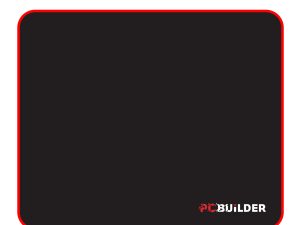 PCB MP TRACK PCBuilder TRACK Small Mouse Pad Black wr 01a
