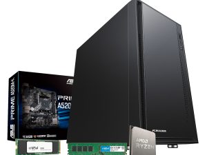 PCB HOME R516G V1 PCBuilder AMD Ryzen 5 3400G HOME MASTER Windows 11 Desktop PC wr 01a 1