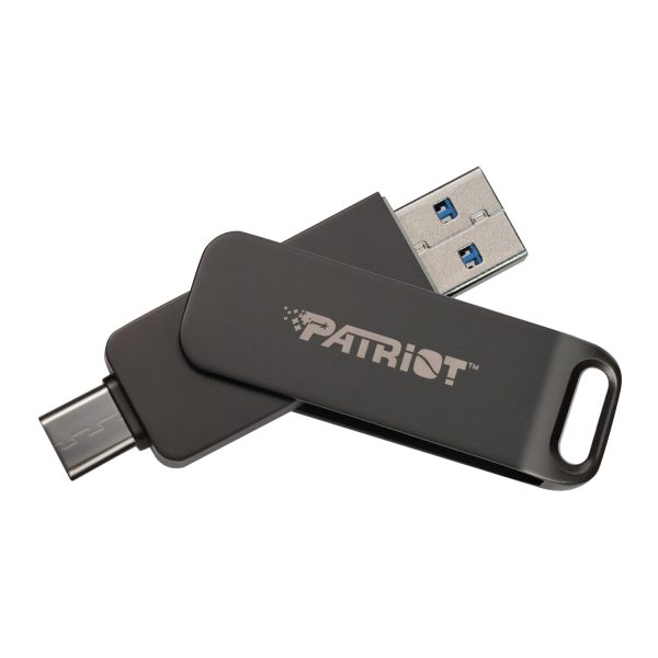 PE128GR550DSAD Patriot Rage R550 128GB USB3.2 Swing Type A to C Flash Drive wr 01 1 PE128GR550DSAD Patriot Rage R550 128GB USB3.2 Swing Type A to C Flash Drive wr 01 1