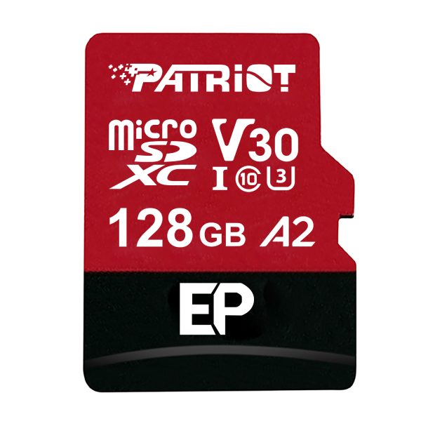 PEF128GEP32MCX Patriot EP Series 128GB MICRO SDXC V30 A2 wr 01 1 PEF128GEP32MCX Patriot EP Series 128GB MICRO SDXC V30 A2 wr 01 1