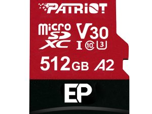 PEF512GEP32MCX Patriot EP V30 A2 512GB Micro SDHC Without Adapter wr 01 1 PEF512GEP32MCX Patriot EP V30 A2 512GB Micro SDHC Without Adapter wr 01 1
