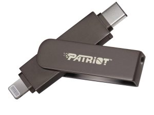 PI256GSKM30CL Patriot iLuxe Stick C 256GB USB 3.2 GEN 1 Type C Lightning Flash Drive Black wr 01a 1 PI256GSKM30CL Patriot iLuxe Stick C 256GB USB 3.2 GEN 1 Type C Lightning Flash Drive Black wr 01a 1
