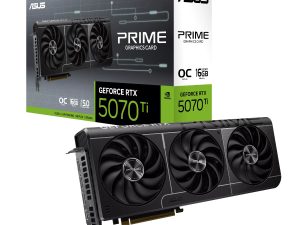 PRIME RTX5070TI O16G ASUS PRIME GeForce RTX 5070 Ti 16GB GDDR7 OC Edition Graphics Card wr 01a
