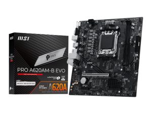 PROA620AM B EVO MSI PRO A620AM B EVO AM5 M ATX Motherboard wr 01 1 PROA620AM B EVO MSI PRO A620AM B EVO AM5 M ATX Motherboard wr 01 1