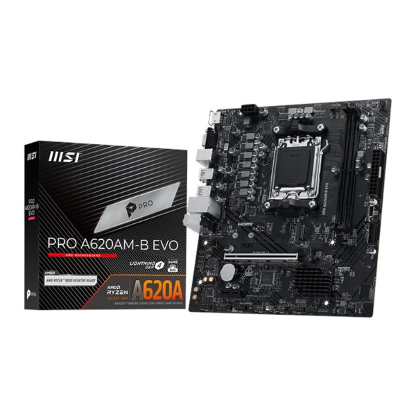PROA620AM B EVO MSI PRO A620AM B EVO AM5 M ATX Motherboard wr 01 1 PROA620AM B EVO MSI PRO A620AM B EVO AM5 M ATX Motherboard wr 01 1