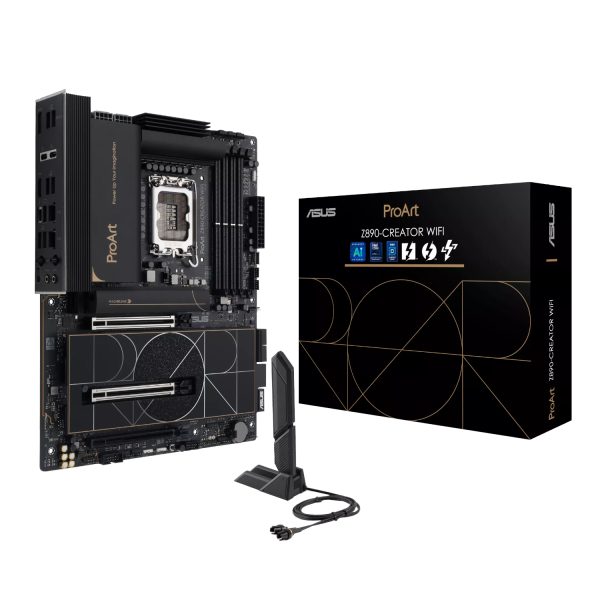PROARTZ890CREATORWIFI Asus ProArt Z890 Creator WIFI Intel LGA1851 ATX Motherboard Black wr 01a 1 PROARTZ890CREATORWIFI Asus ProArt Z890 Creator WIFI Intel LGA1851 ATX Motherboard Black wr 01a 1