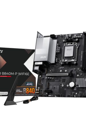 msi-pro-b840m-p-wi-fi-6e-amd-am5-matx-gaming-motherboard